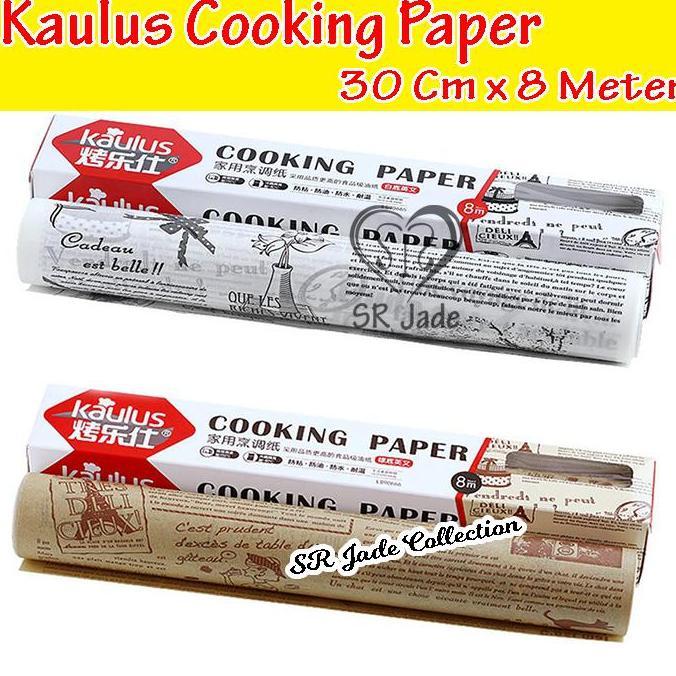 Kaulus Baking Paper Cooking Paper Newspaper Vintage Kertas Roti Baking