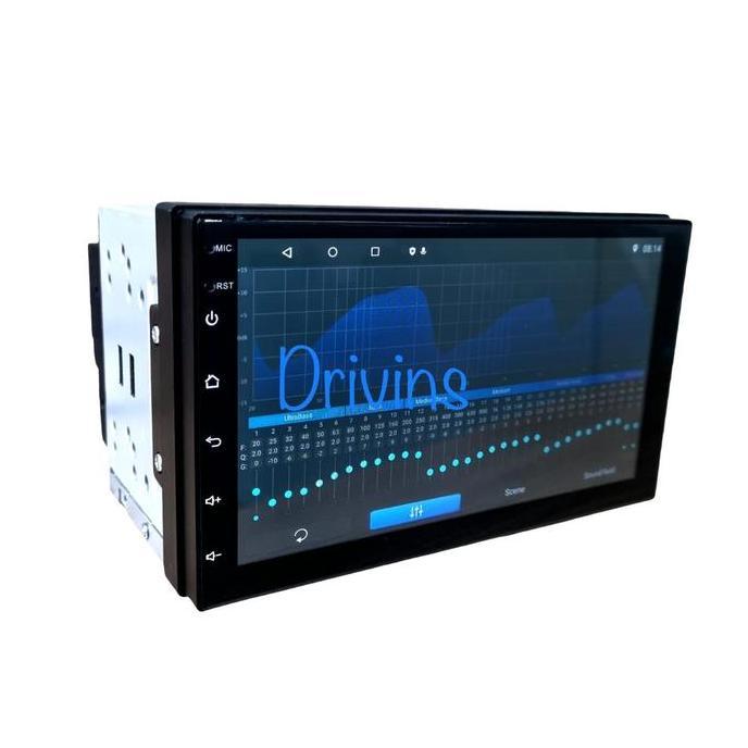 HEAD UNIT DOUBLE DIN ANDROID SKELETON SKT-8189 7 INCH VOICE COMMAND UNIVERSAL Bluetooth Car
