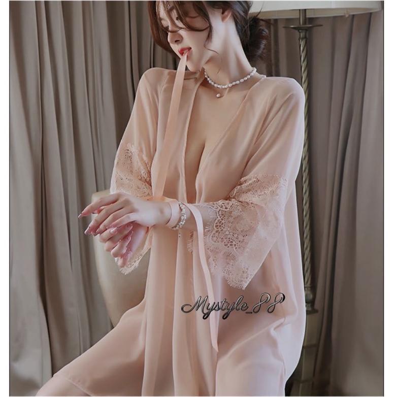 Promo Lingerie Sexy Kimono Cantik Terbaru 1533 Baju Haram