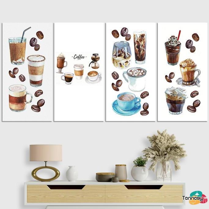 HIASAN DINDING WALL DECOR PAJANGAN POSTER DEKORASI KAMAR RUMAH COFFEE KOPI DRINK PAJANGAN POSTER KAY