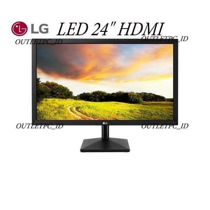 LG LED 24MK400H-B 24" HDMI Garansi Resmi LG Indonesia