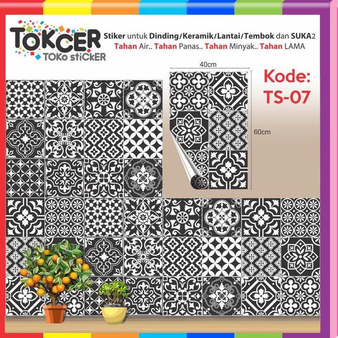 Stiker DINDING Keramik LANTAI Tembok DAPUR Tangga T-07