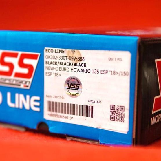Shock YSS Mio Beat Vario 330MM C Euro Tabung Bawah Hitam Hitam