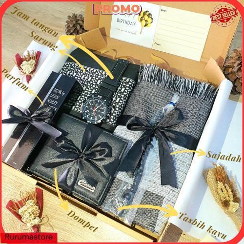 Gift Box Cowok/ Hampers Cowok/ Kado Ultah Cowok/ Hadiah Hari Guru/ Hampers Lebaran Produk Andalan