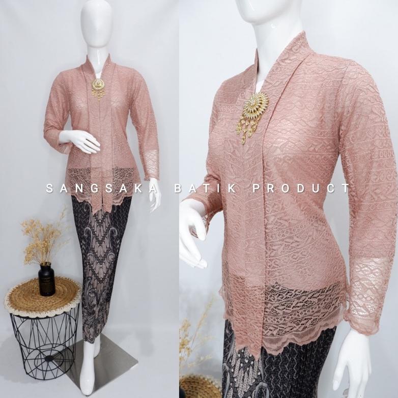 ORIGINAL Kebaya Tunik / Tunik Tulle / Kebaya Modern / Kebaya tile / Kebaya Kartini / Batik Couple