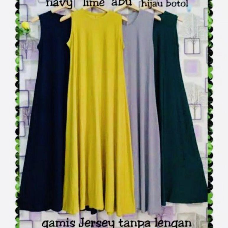 Gratis Ongkir Hidayatolsop Inner Yukensi (Kutung) Bahan Jersey/ Gamis Jersey Manset/Gamis Jumbo Ld 1