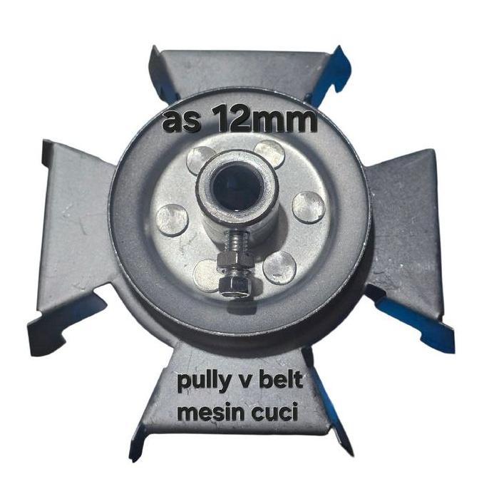 PULLEY PULI PULLY POLI POLY  WASH CAKRAM MOTOR DINAMO MESIN CUCI PUTARAN DARI MOTOR DINAMO  PULSATOR