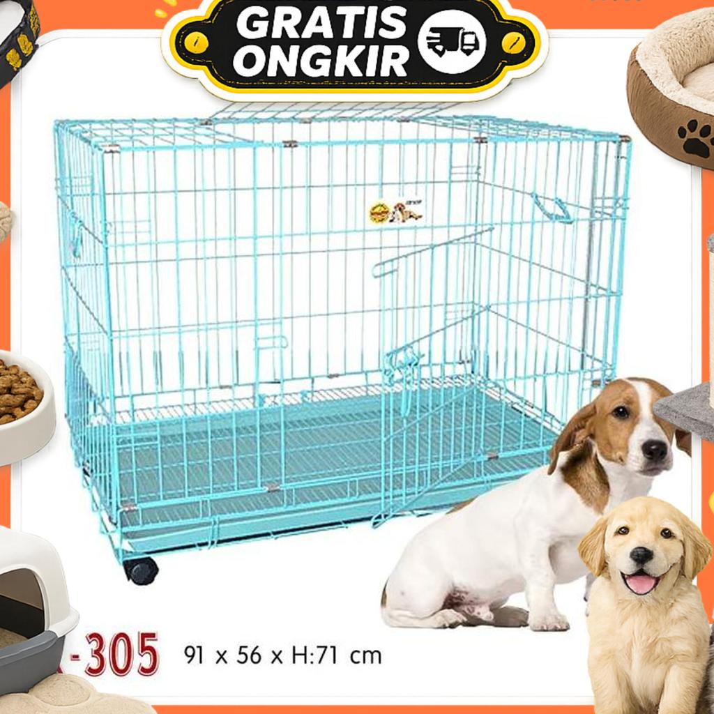 Kandang Anjing Kucing Octagon K305 - Kandang Anjing Kucing