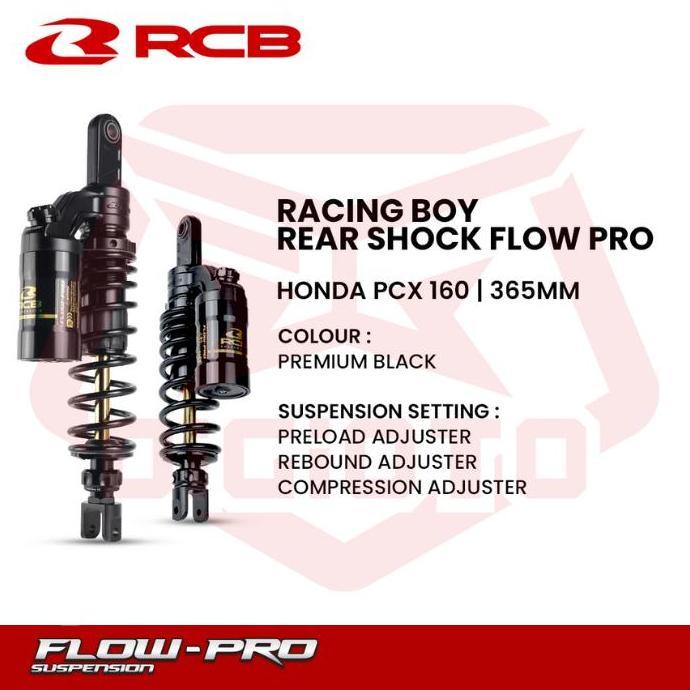 Shock Tabung Shockbreaker RCB Flow Pro PCX160 160 365mm