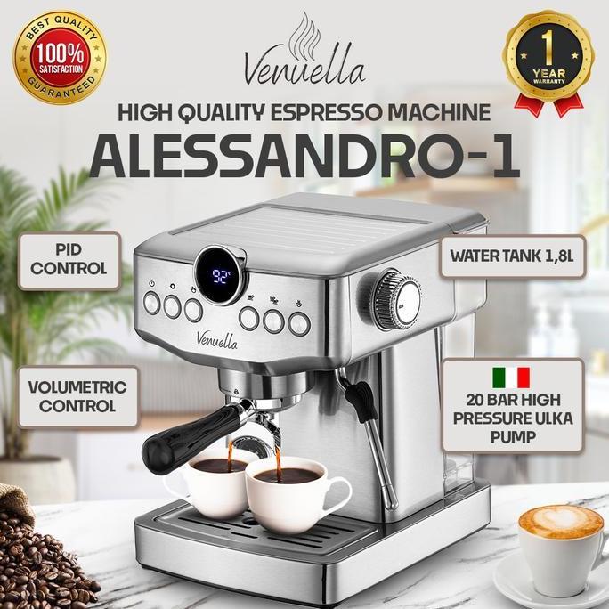 Mesin Kopi Espresso Rumahan Alessandro 1 - Venuella Home Specialist Espresso Machine