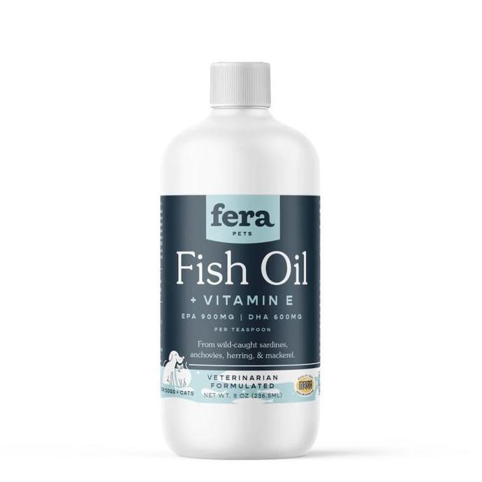 FERA Pet Organics - FISH OIL for Dog Cat Supplement Kucing Anjing