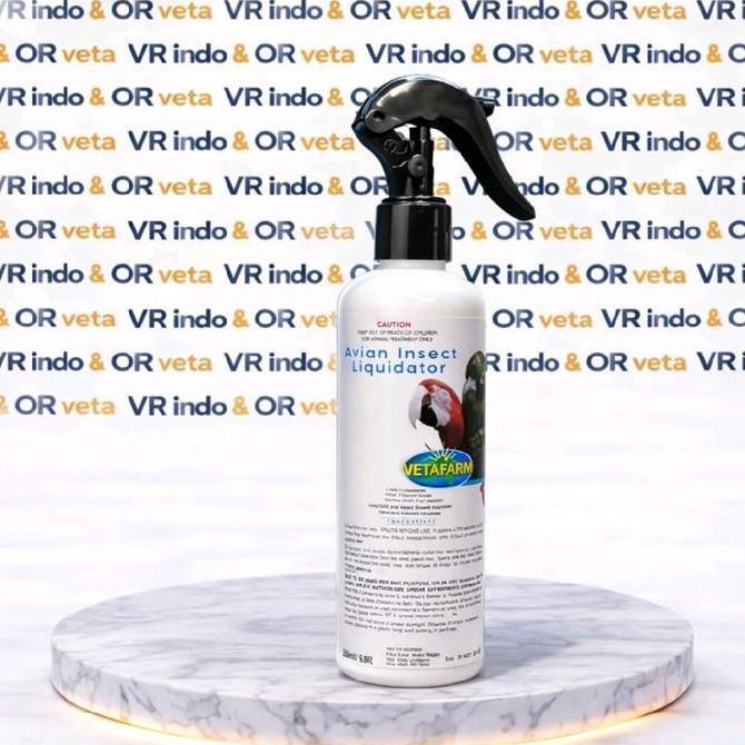 AVIAN INSECT LIQUIDATOR 250ML VETAFARM OBAT AMPUH MENGHILANGKAN KUTU
