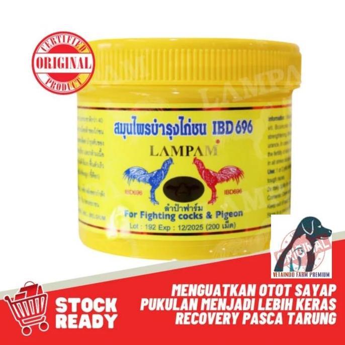 VITAMIN AYAM IBD 696 LAMPAM PEMULIAHAN MENGUATKAN SEHABIS LAGA IBD 696