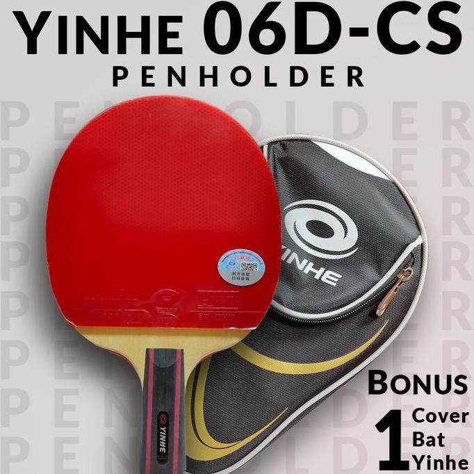 Kayu Bat Tenis Meja Pingpong Bet Yinhe 06B Penholder Premade Blade