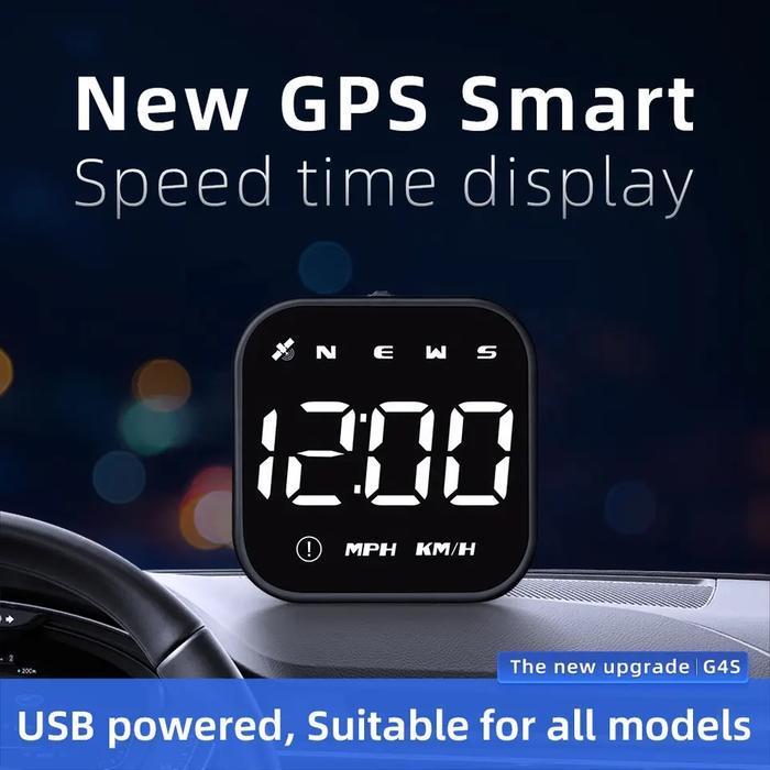 CAR HEAD UP DISPLAY G4S NON OBD2 HUD GPS SPEEDOMETER ORIGINAL DAN TERPERCAYA