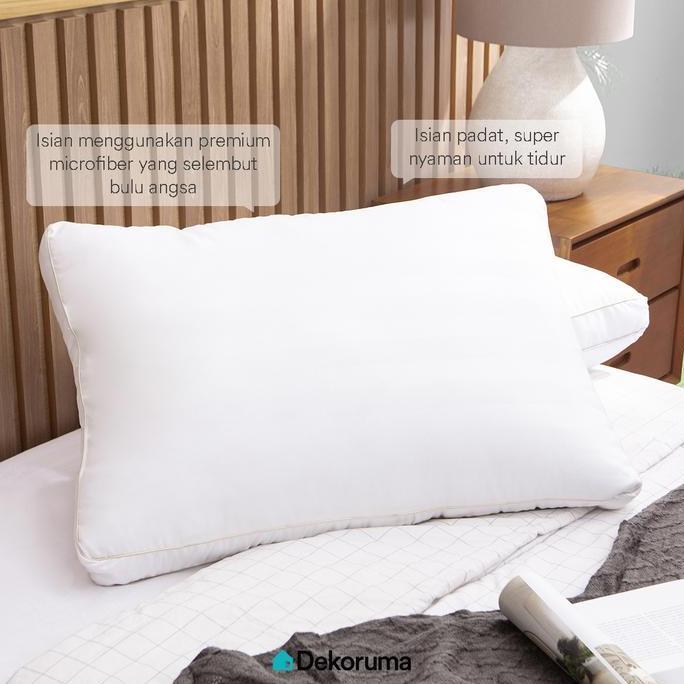 Dekoruma Koshi Bantal Hotel Premium / Bantal Bulu Angsa - Down Fiber