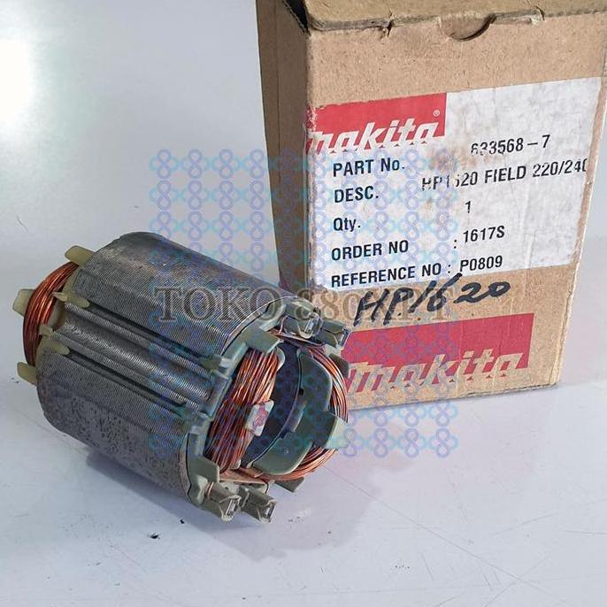 Stator Field Assembly Makita HP1620 HP 1620 Bor Beton Makita 633568-7