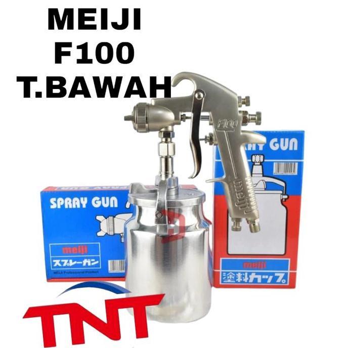 TERMURAH - MEIJI F 100 TABUNG BAWAH / SPRAY GUN MEIJI F100 TABUNG BAWAH/ MEIJI