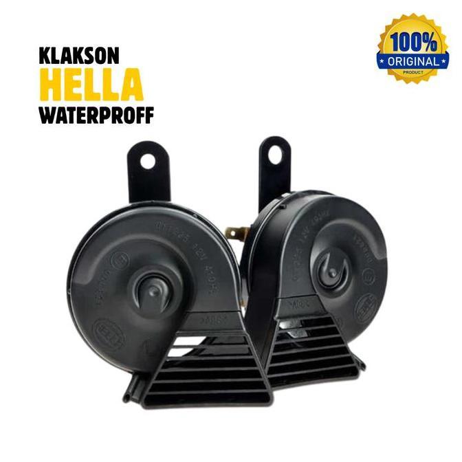 Yoviseban - Klakson Waterproof Hella Klakson Keong Mobil Motor Hella Waterproof