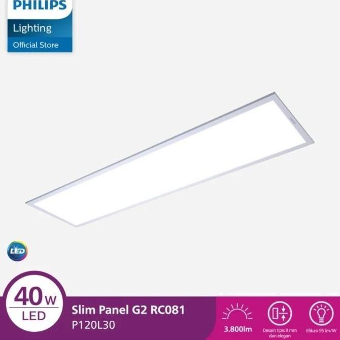 Philips LED Panel RC081V Led40S 40W 40 Watt 40 W 40Watt 30X120 Cm