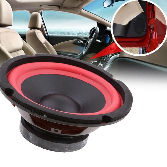 Speaker Woofer magnet besar bergaransi 6,5 inch & 8 inch cocok speaker pintu mobil