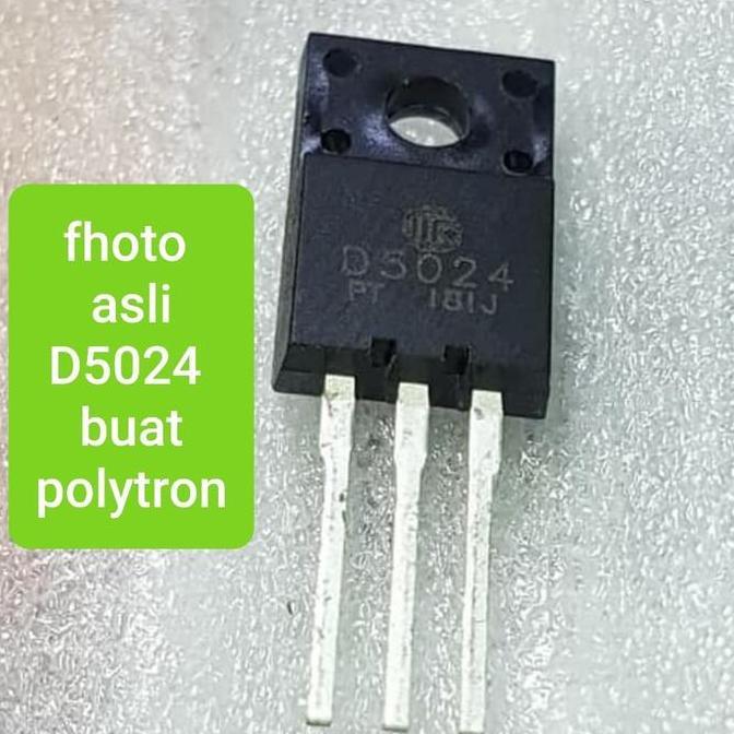 POLYTRON D5024 TRANSISTOR HORIZONTAL TV BODI KECIL ORIGINAL FOTO ASLI UNTUK POLYTRON D  5024 TL999