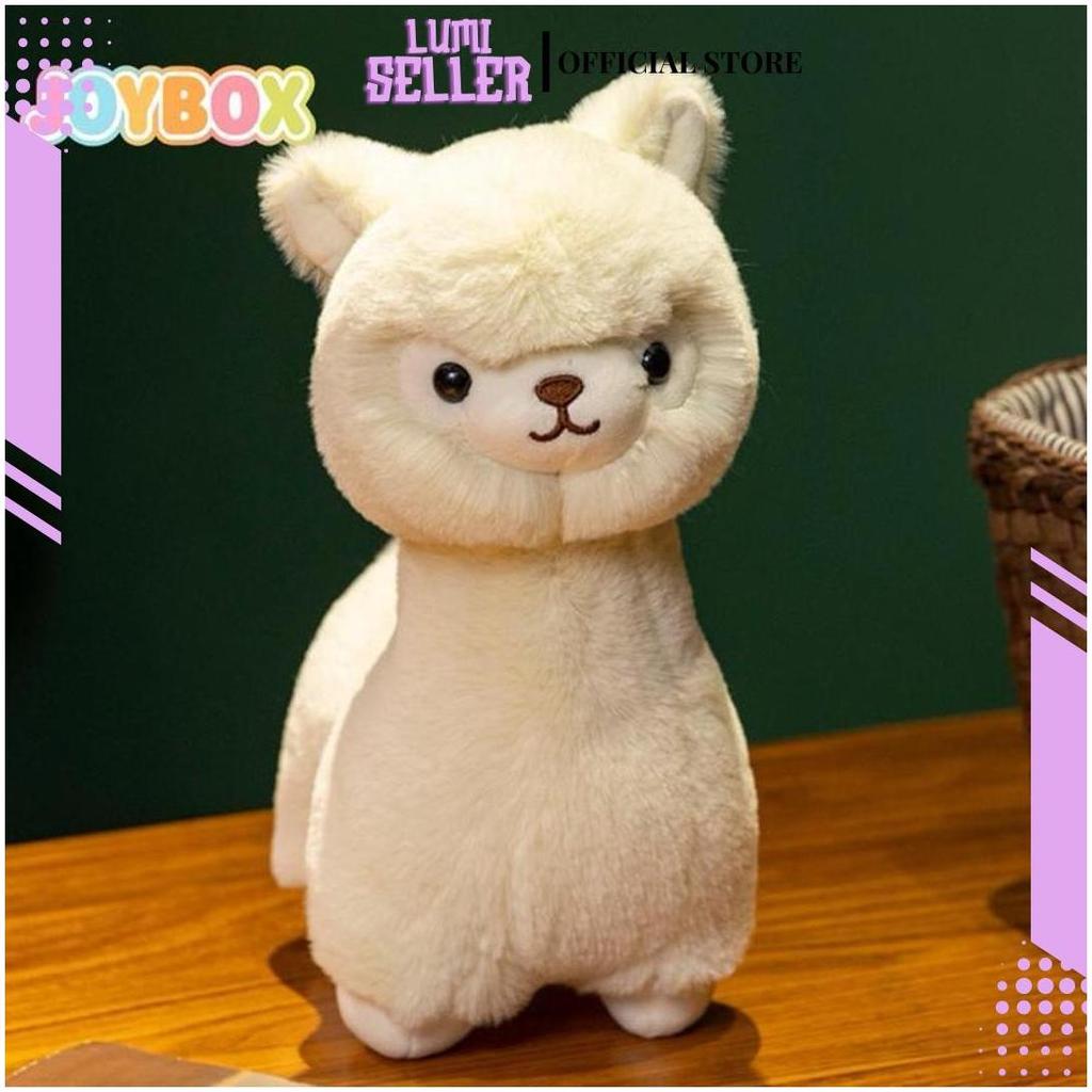 DOLL Boneka Alpaca Plush Toy Mainan Alpaca Mewah Yang Lucu Hadiah Ulang Tahun 30 cm JB Ori