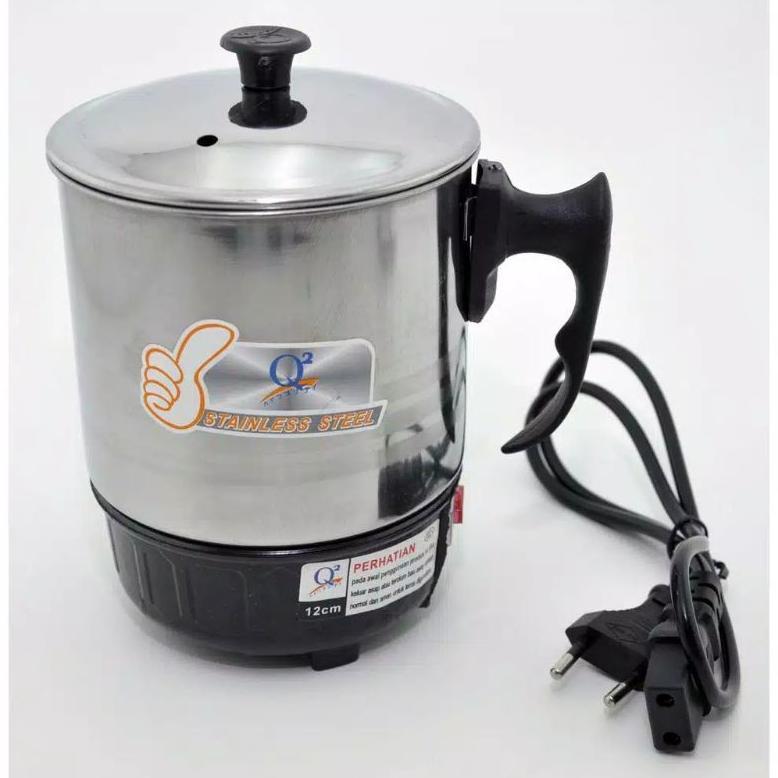 hot sale teko listrik pemanas air low watt 1 liter teko listrik watt kecil mug elektrik stainless