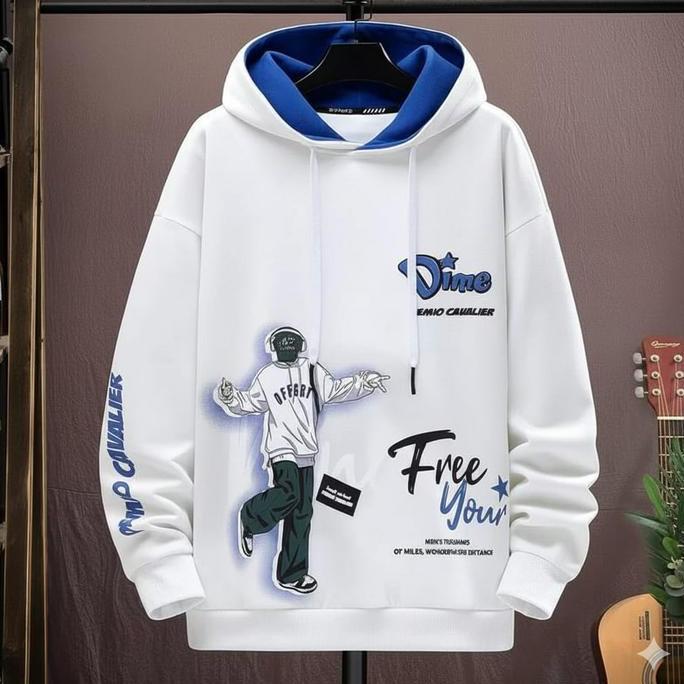 KK DIDI BAJU JUMPER HOOIDE DIME HOODIE TEBAL UNISEX PRIA WANITA BISA PAKAI