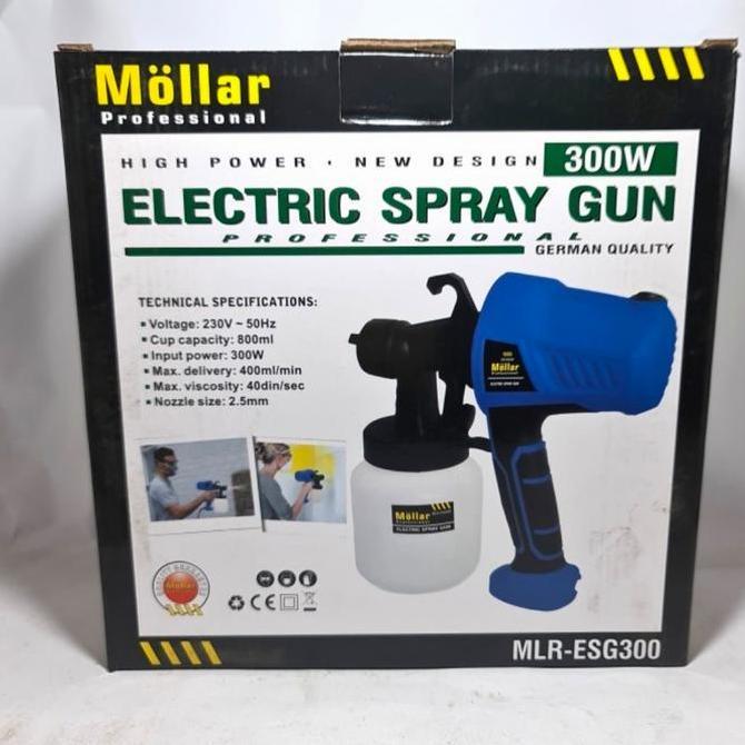 Electric Spray Gun Mollar ESG300 Spray Painter 300Watt
