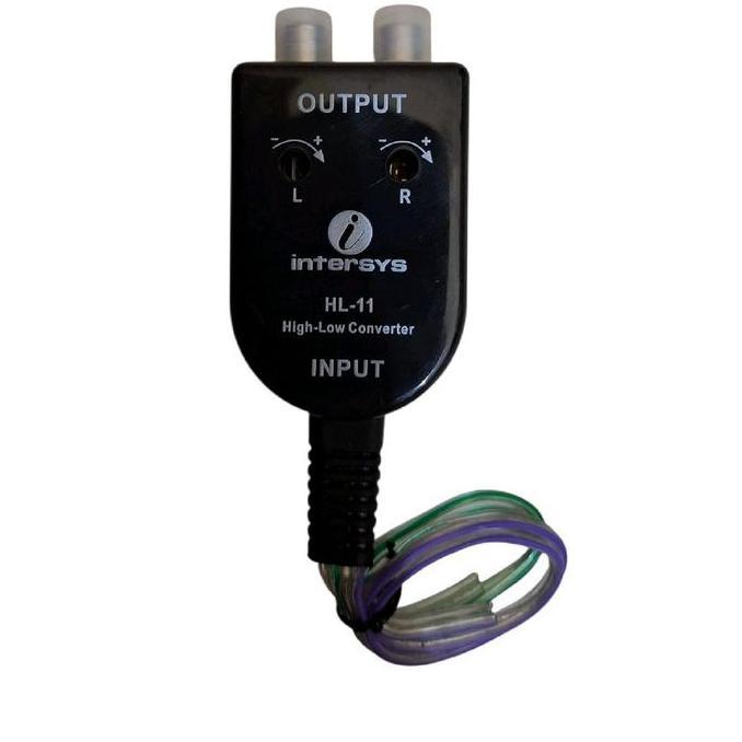 Promo Converter Intersys Hl-11 Hi To Low Intersys Adaptor Rca Intersys Cod