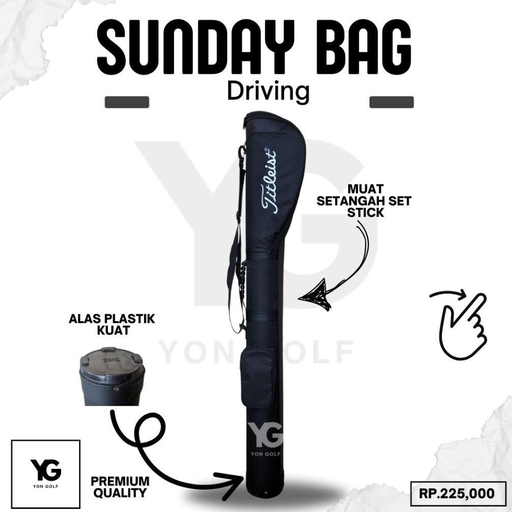 Big Promo Tas Golf Driving - Sunday Bag Driving Golf