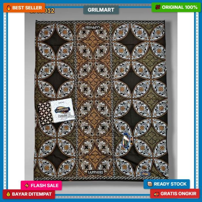 Sapphire Sarung Batik Gus Iqdam Produksi Dutatex Stok Aman