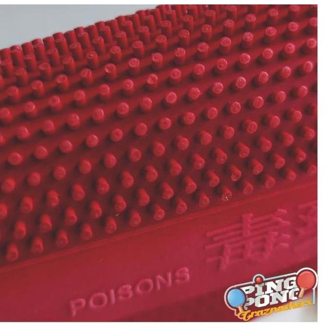 HARGA DISC - Karet Pingpong Tenis Meja Bintik JAHANAM Poisons