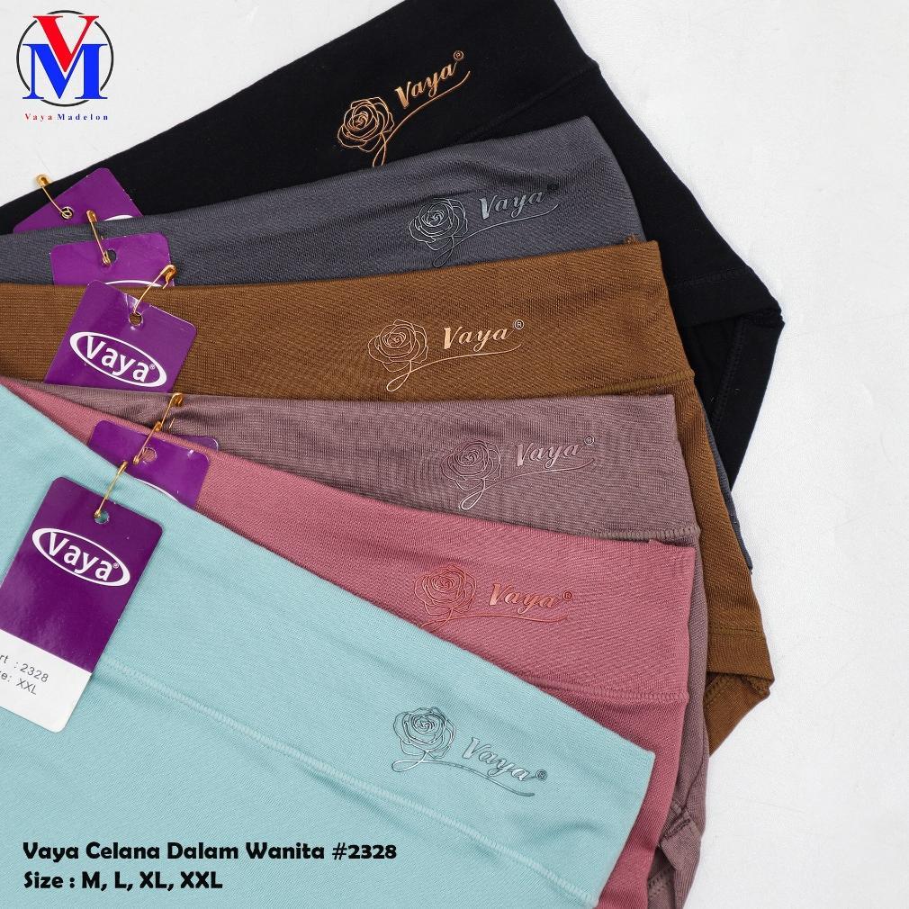 Garansi Vaya (6Pcs Warna Random) Celana Dalam Wanita Art 2328 ( Vaya Soft )