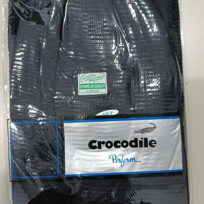 Crocodile Singlet Jala Pria Crocodile 800/803 Bahan 100% Katun Ukuran S-XL Jaring Crocodile Perform
