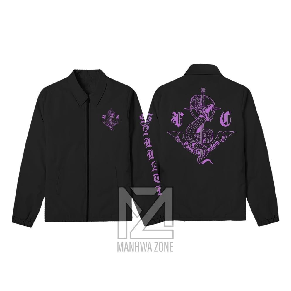 SUPER DEAL Jaket Coach Windbreaker Sabbath Crew Jaket Sabbath Crew Windbreaker Vinny Wooin Joker