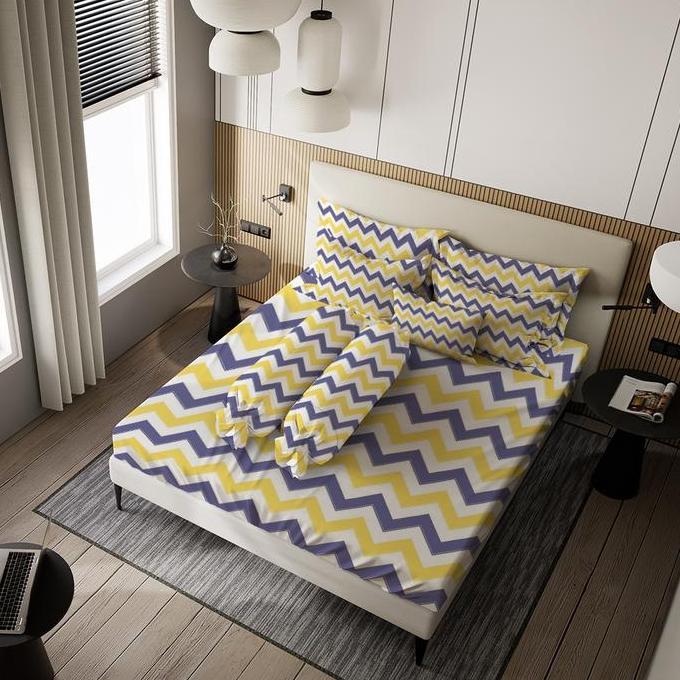 Sprei Nyenyak Lyka - 200x200x30 / 180x200x30 / 160x200x30 / 120x200x30
