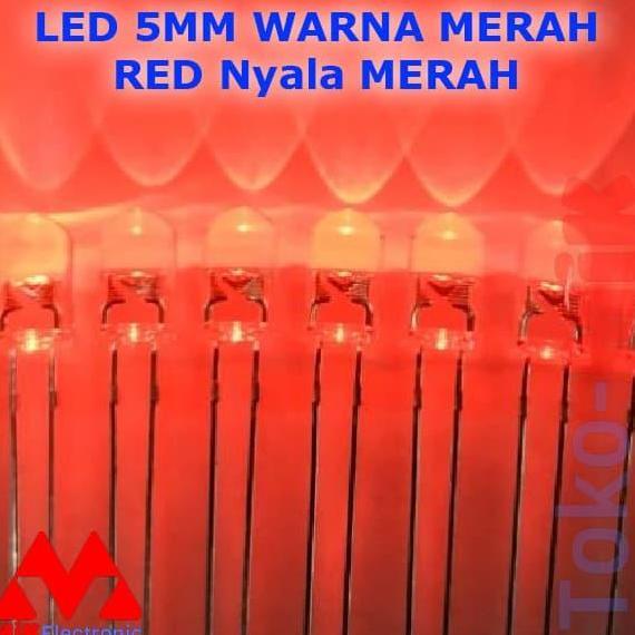 Led 5Mm 5 Mm Warna Merah / Red