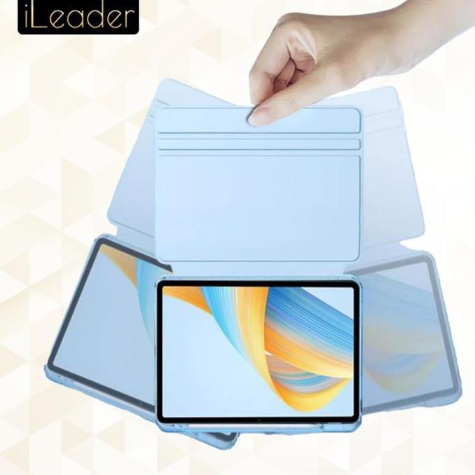 iLeader Case Putar Honor Pad 9 - Pelindung Tablet Rotasi 360 8-Sudut Tipis Anti Gores untuk Honor Pa