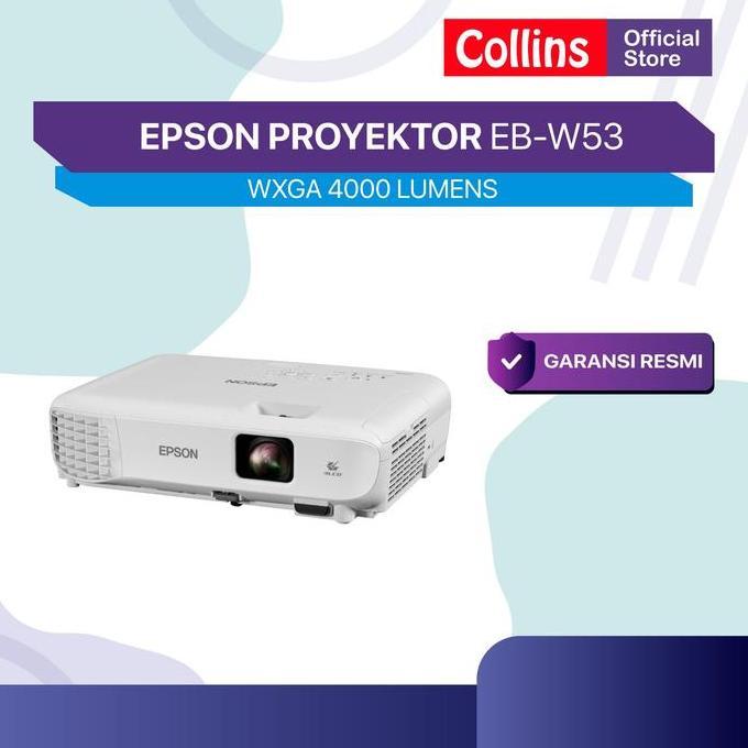 EPSON PROYEKTOR EB-W53 WXGA 4000 LUMENS