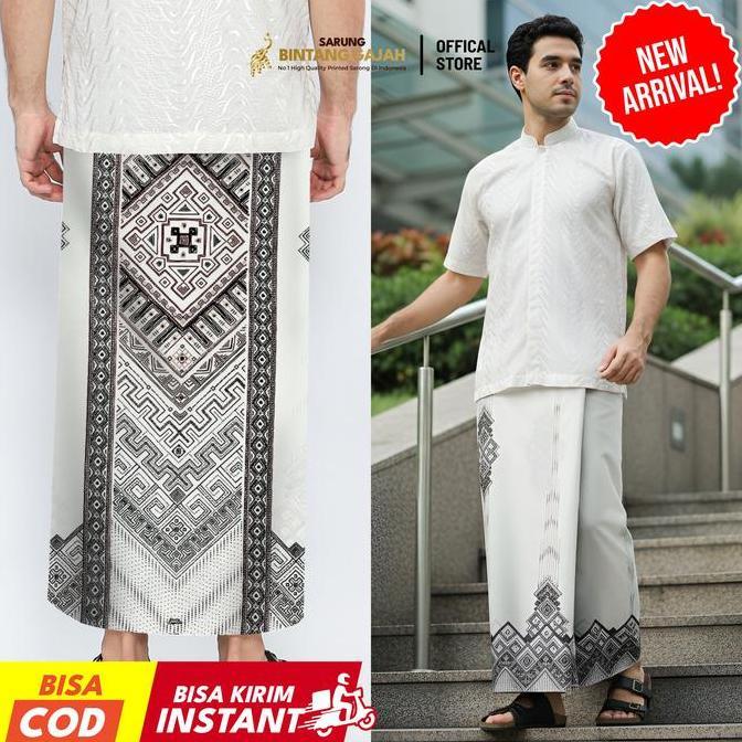Sarung Bintang Gajah Onta Legenda XS 8368 NISKALA Motif Ornamen Simple Modern