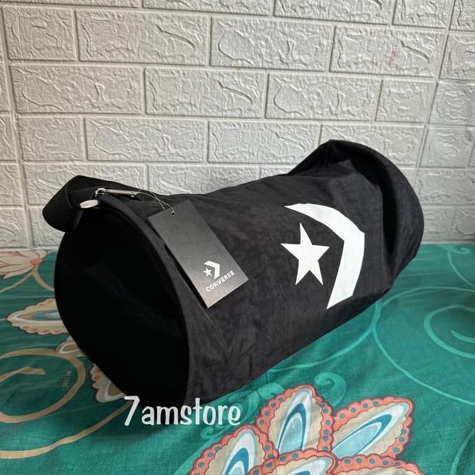 Rolling Bag / Tas Slempang Tabung Converse Orinal - Black