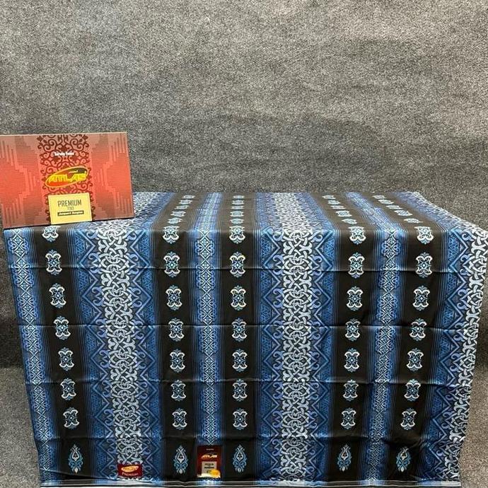 Sarung ATLAS PREMIUM 790 Jacquard Songket Black Edition