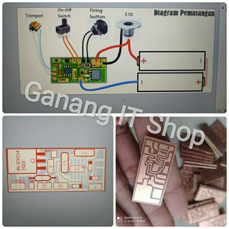 10pcs PCB PWM Chip NE555