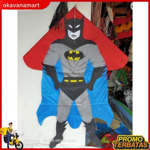 Layangan Kain Karakter / Layangan Hias / Layangan Superman Fast Moving
