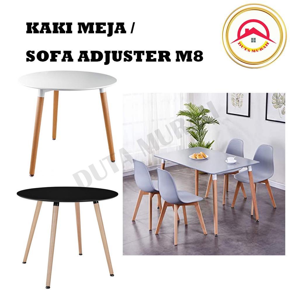 Stabil Adjuster Kursi Kaki Adjuster Kaki Stabil Meja Kursi Nylon Putih dan Hitam (Goyang)