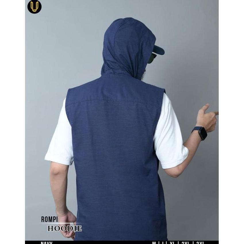 Uhud Basic - Rompi Hoodie Rompi Shalat