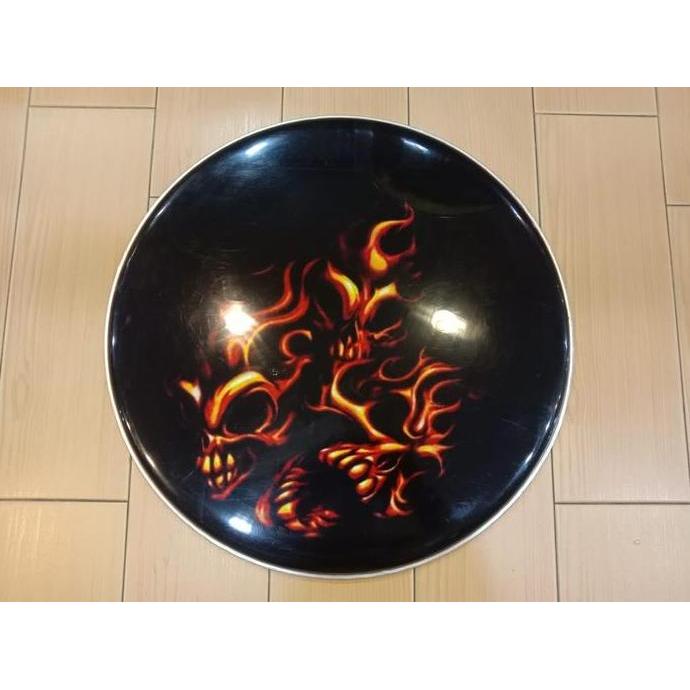 Grosir Head Drum, Drum Head, Kulit Drum Motif Blaze 22" Csp-08