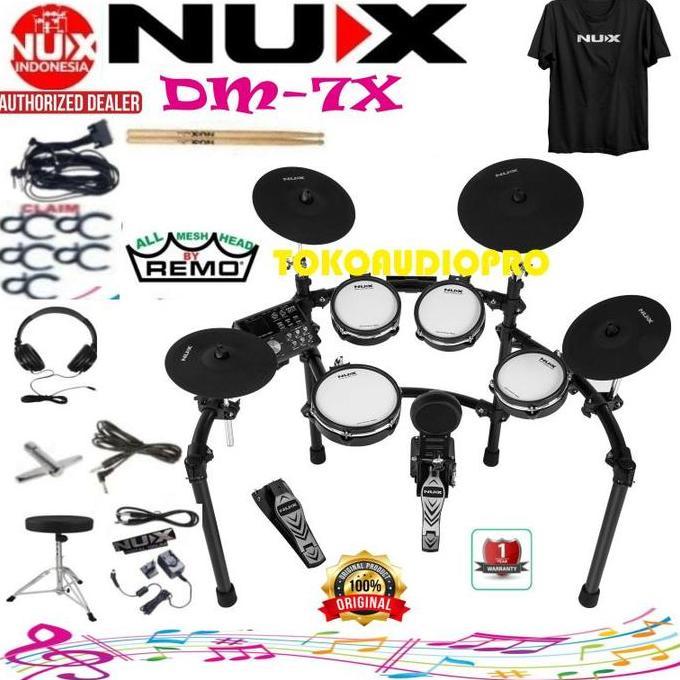 Murah Nux Dm7X Elektrik Drum Set Nux Dm-7X Drum Elektrik Set